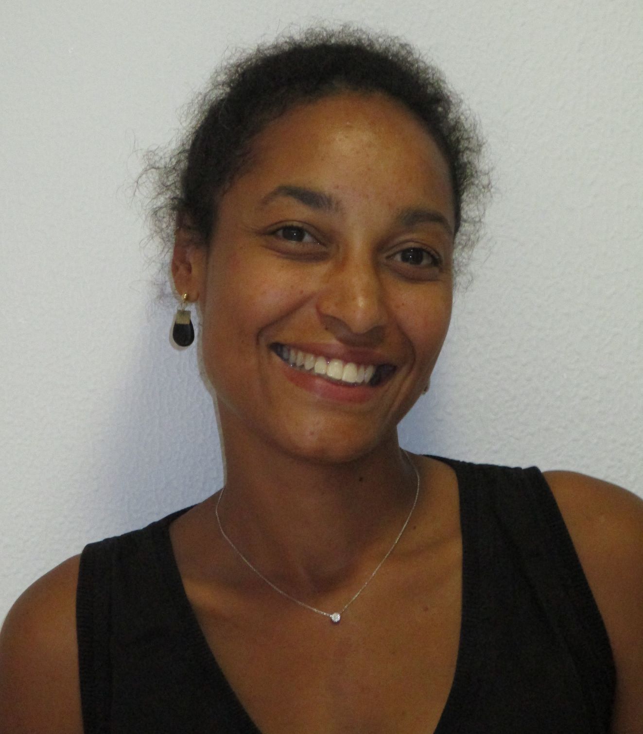 counselor Mrs. Edwige Gbadamassi working durig covid